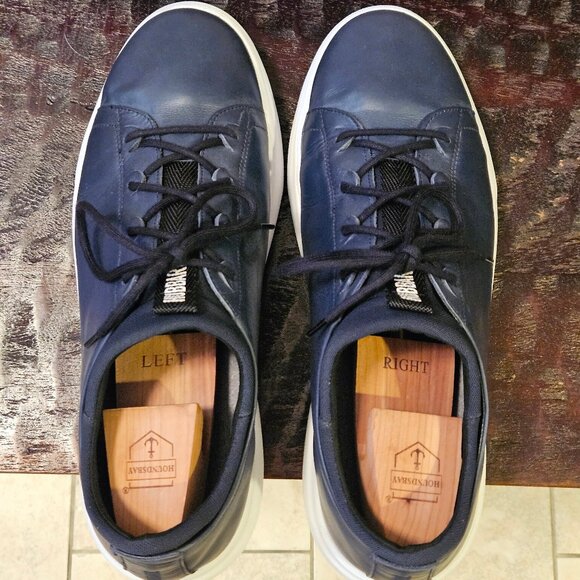 Samuel Hubbard Men's Flight Sneaker, Navy, Sz 13 Wide - Picture 6 of 16